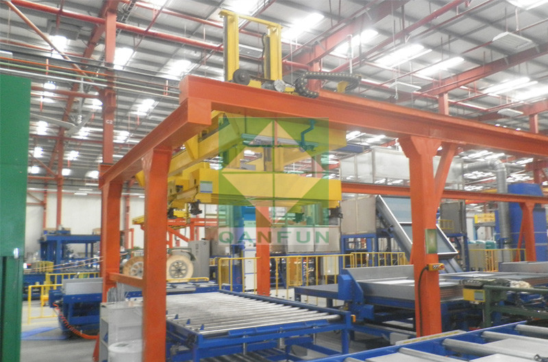 Central air conditioning assembly