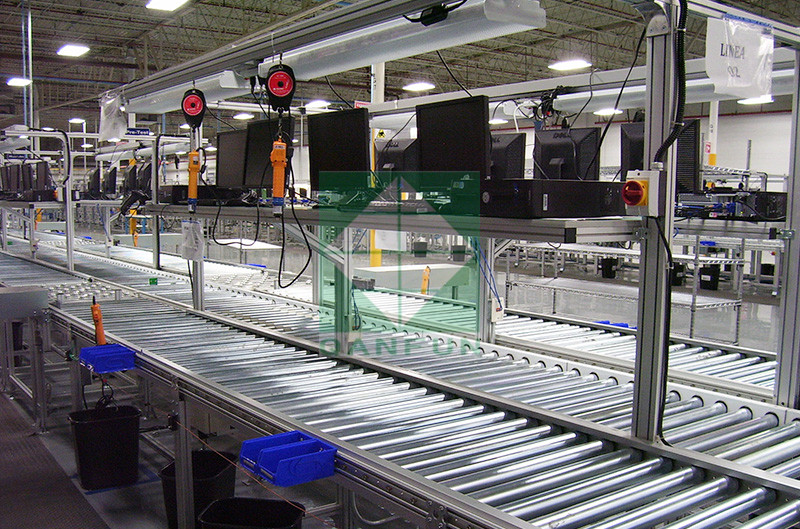 Roller assembly line