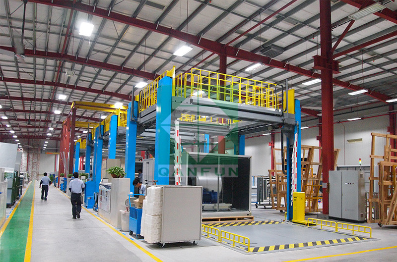 Air conditioning assembly line