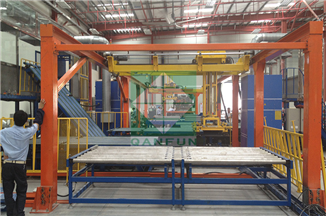 Condenser assembly testing machine